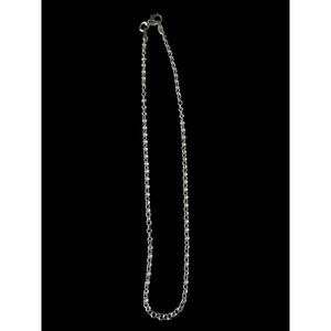 925 Sterling Silver Rolo Ball Bead Chain Bracelet 9.5" Italy NWOT